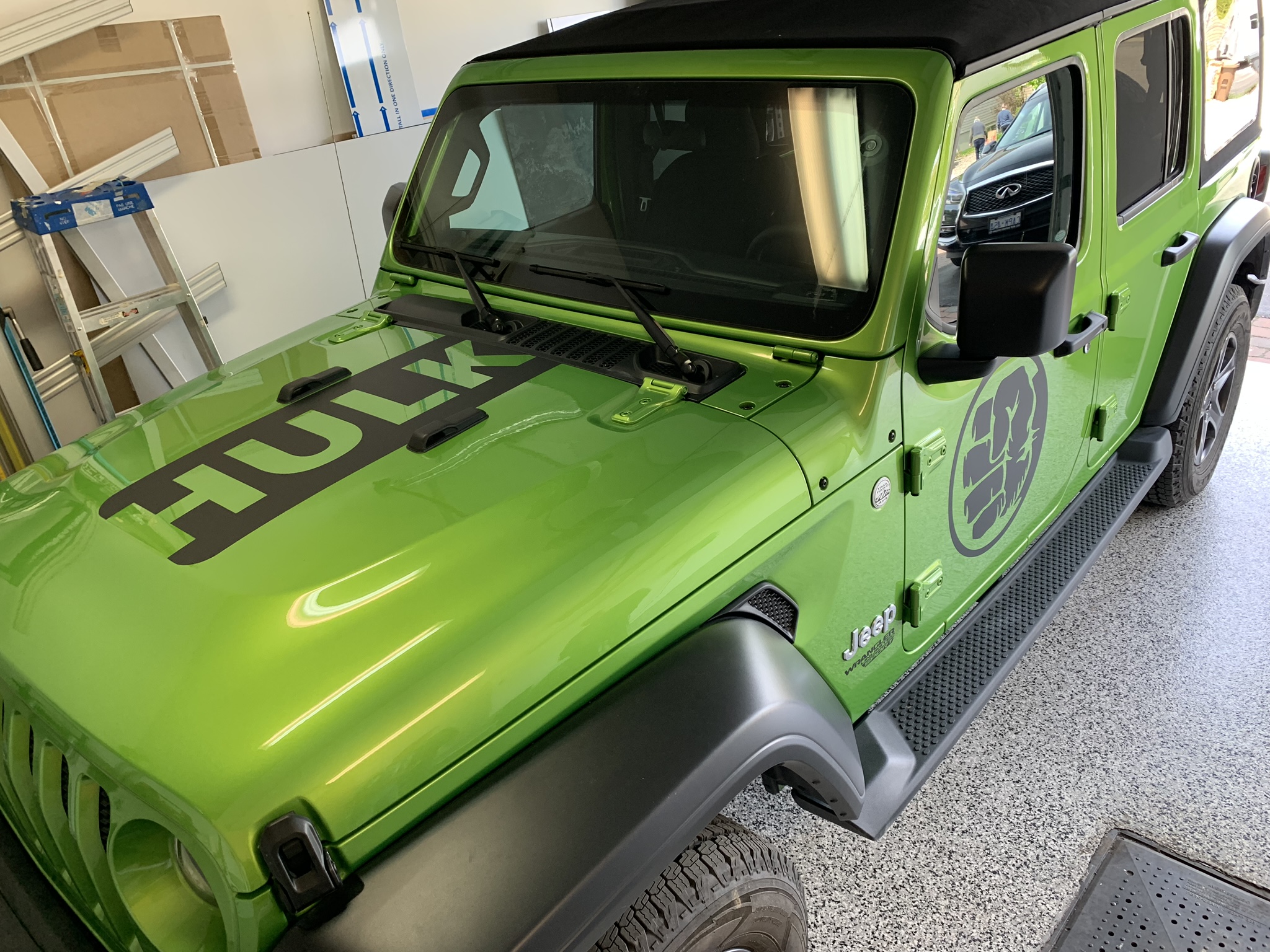 Hulk Jeep Lettering - Boss Image