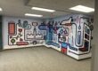 Office wall mural